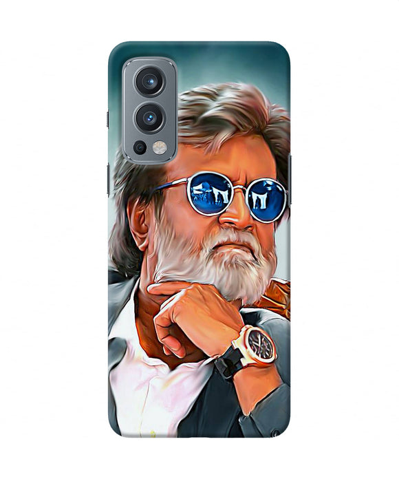 Rajnikant painting OnePlus Nord 2 5G Back Cover