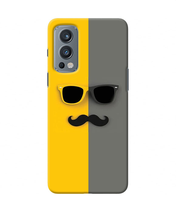 Mustache glass OnePlus Nord 2 5G Back Cover