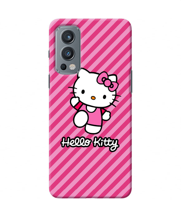 Hello kitty pink OnePlus Nord 2 5G Back Cover