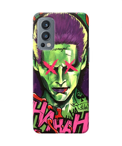 Damaged joker anim OnePlus Nord 2 5G Back Cover