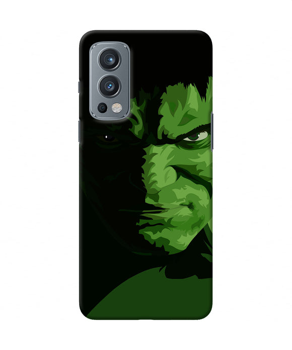 Hulk green painting OnePlus Nord 2 5G Back Cover