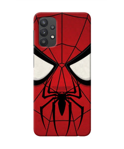 Spiderman Face Samsung M32 5G Real 4D Back Cover