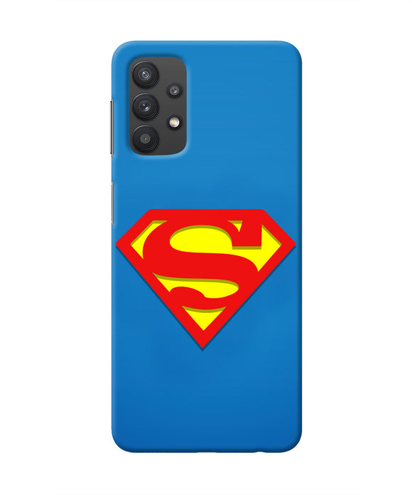 Superman Blue Samsung M32 5G Real 4D Back Cover