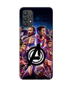 Avengers Superheroes Samsung M32 5G Real 4D Back Cover