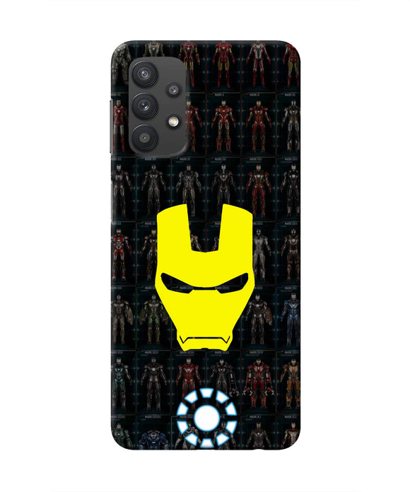 Iron Man Suit Samsung M32 5G Real 4D Back Cover