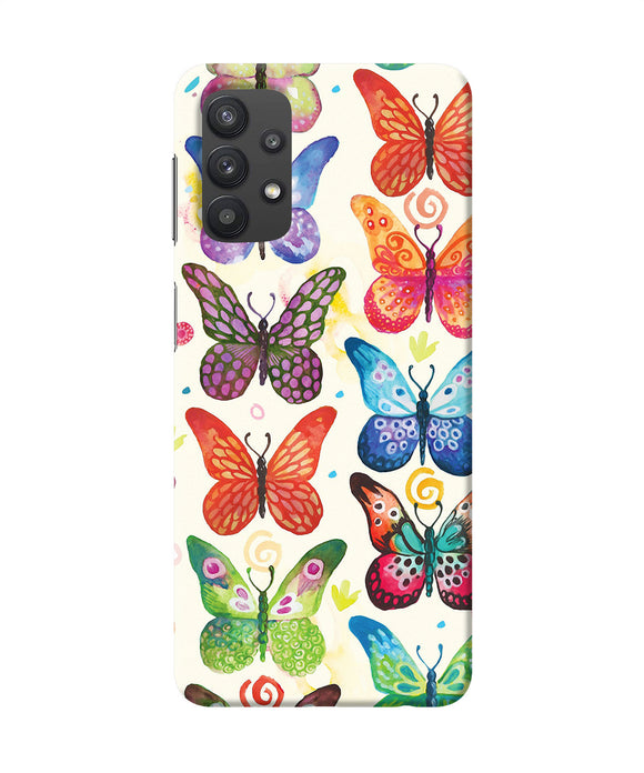 Abstract butterfly print Samsung M32 5G Back Cover