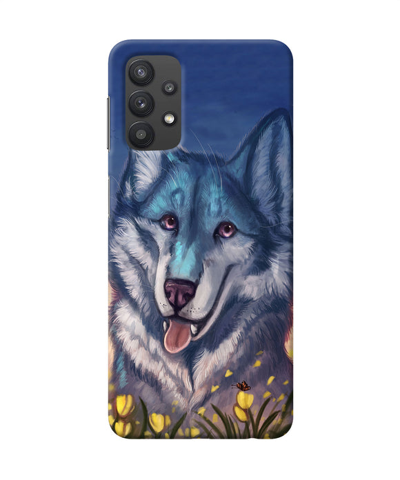 Cute wolf Samsung M32 5G Back Cover