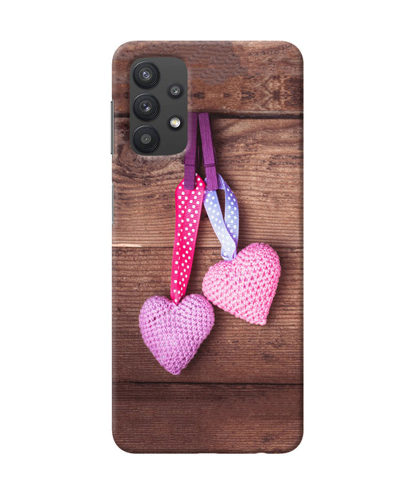Two gift hearts Samsung M32 5G Back Cover