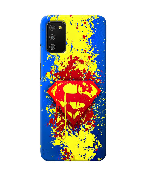 Superman logo Samsung M02s/A03s Back Cover