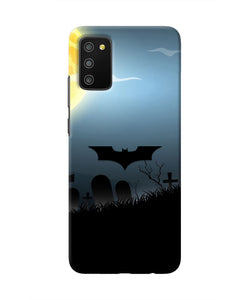 Batman Scary cemetry Samsung M02s/A03s Real 4D Back Cover