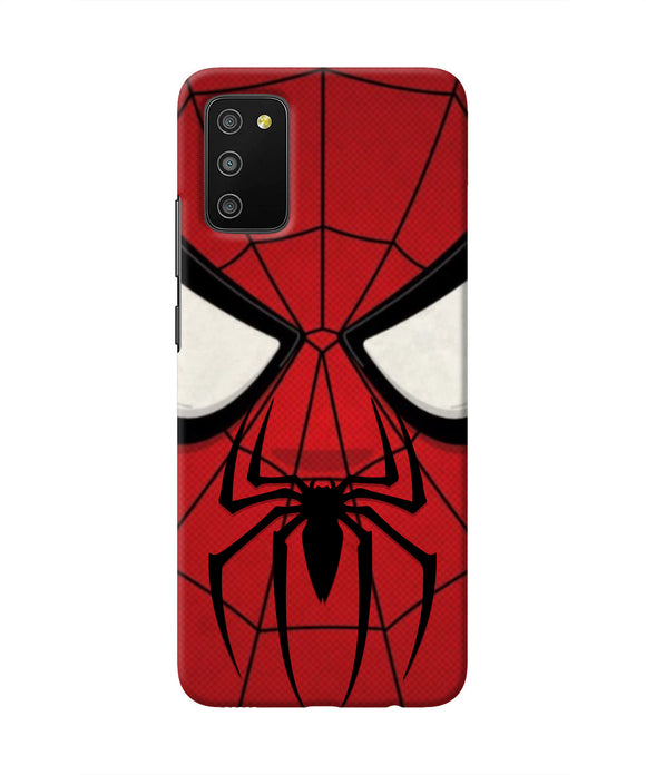 Spiderman Face Samsung M02s/A03s Real 4D Back Cover