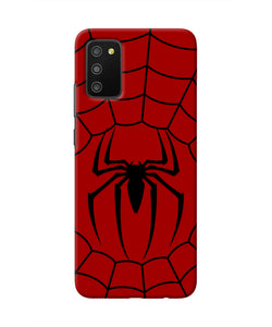 Spiderman Web Samsung M02s/A03s Real 4D Back Cover