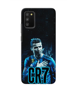 Christiano Ronaldo Samsung M02s/A03s Real 4D Back Cover