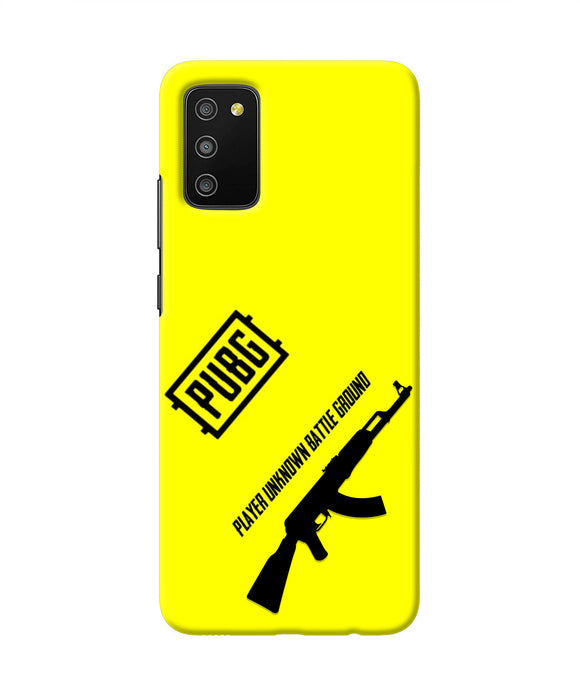 PUBG AKM Gun Samsung M02s/A03s Real 4D Back Cover