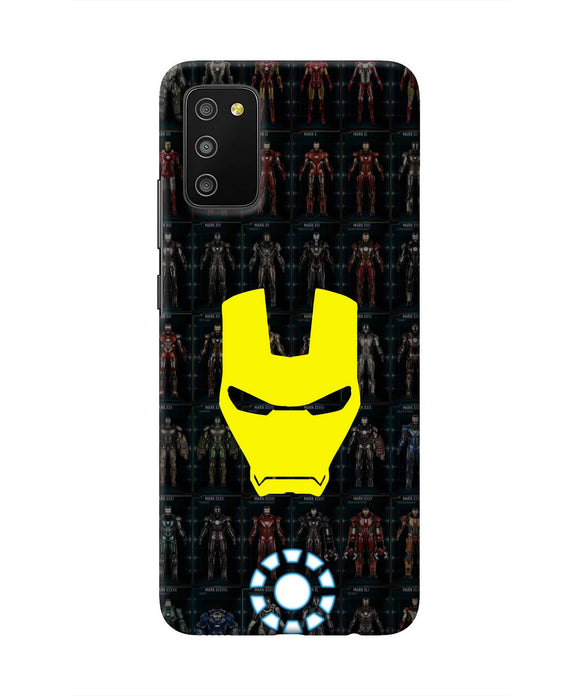 Iron Man Suit Samsung M02s/A03s Real 4D Back Cover