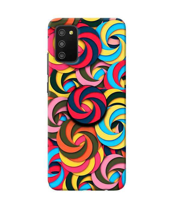 Spiral Pattern Samsung M02s/A03s Pop Case