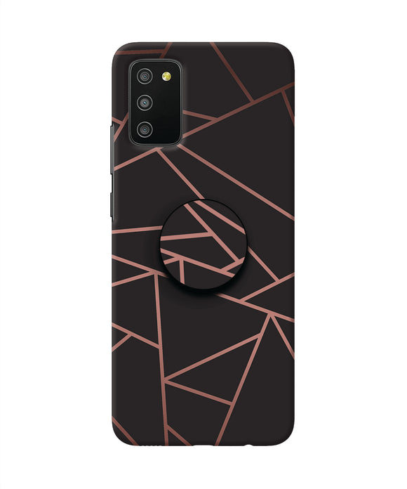 Geometric Pattern Samsung M02s/A03s Pop Case