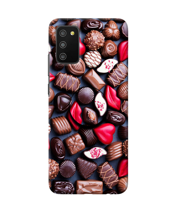 Chocolates Samsung M02s/A03s Pop Case