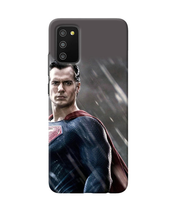 Superman man of steel Samsung M02s/A03s Back Cover