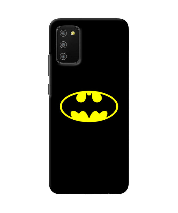 Batman last knight print black Samsung M02s/A03s Back Cover