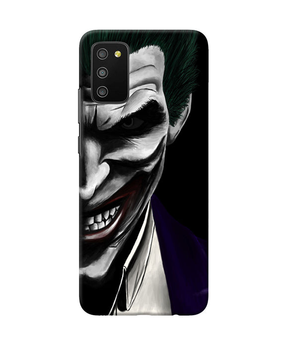 The joker black Samsung M02s/A03s Back Cover