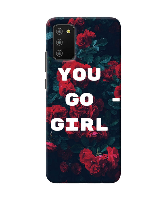 You go girl Samsung M02s/A03s Back Cover