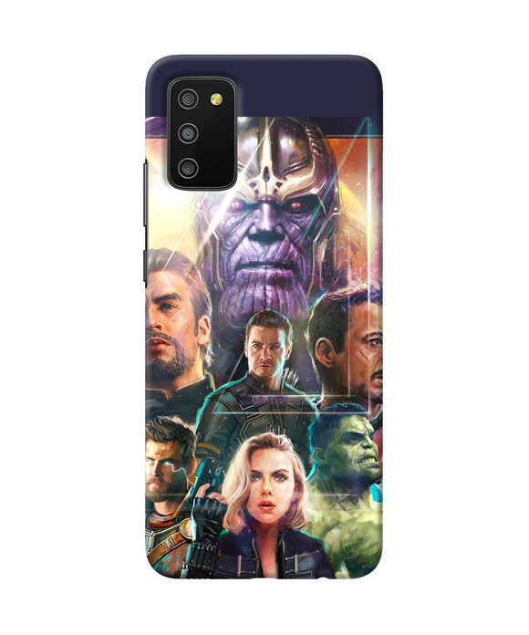 Avengers poster Samsung M02s/A03s Back Cover