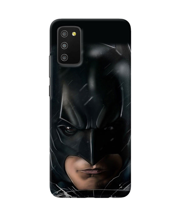 Batman black mask Samsung M02s/A03s Back Cover