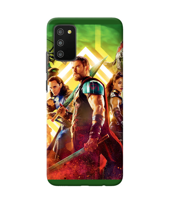 Avengers thor poster Samsung M02s/A03s Back Cover