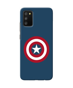 Captain america logo Samsung M02s/A03s Back Cover