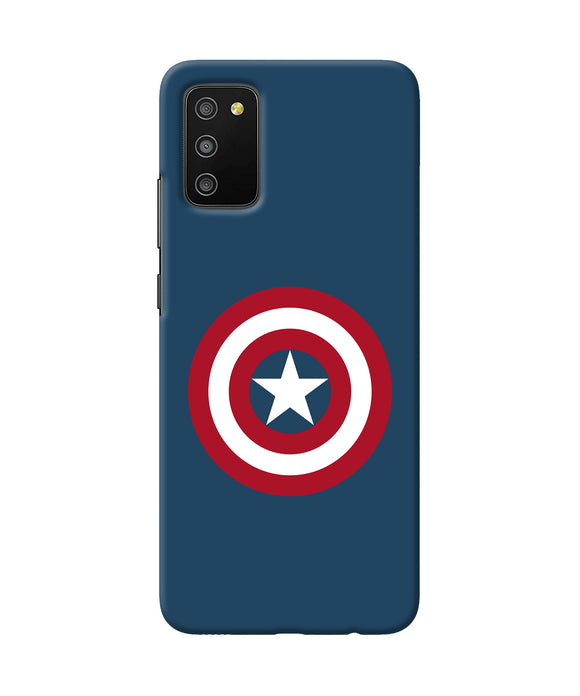 Captain america logo Samsung M02s/A03s Back Cover