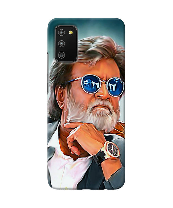 Rajnikant painting Samsung M02s/A03s Back Cover