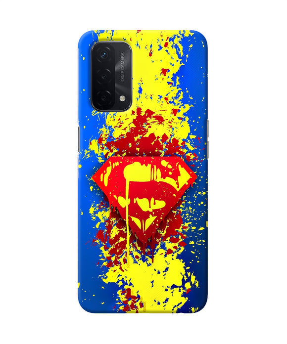 Superman logo Oppo A74 5G Back Cover