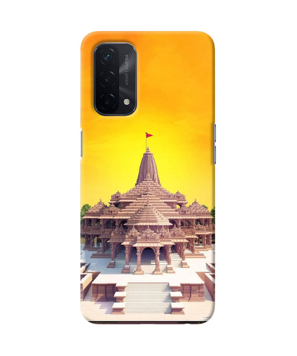 Ram Mandir Ayodhya Oppo A74 5G Back Cover