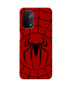 Spiderman Web Oppo A74 5G Real 4D Back Cover