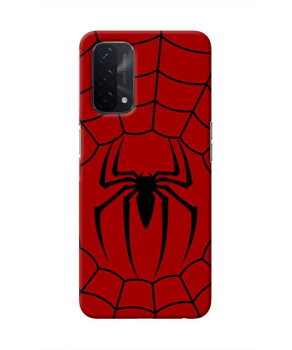 Spiderman Web Oppo A74 5G Real 4D Back Cover