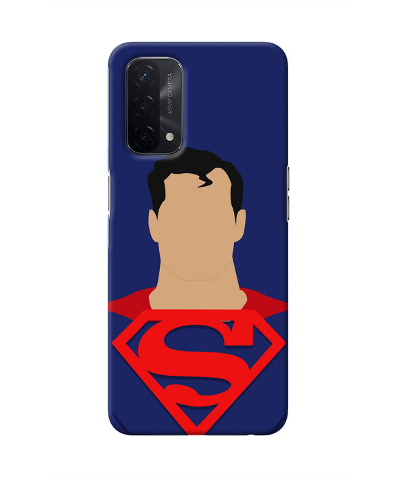 Superman Cape Oppo A74 5G Real 4D Back Cover