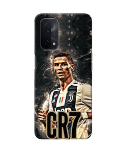 CR7 Dark Oppo A74 5G Real 4D Back Cover