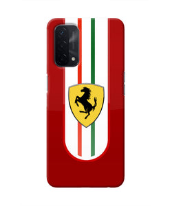 Ferrari Art Oppo A74 5G Real 4D Back Cover