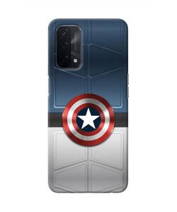 Captain America Suit Oppo A74 5G Real 4D Back Cover