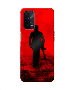 Rocky Bhai with Gun Oppo A74 5G Real 4D Back Cover