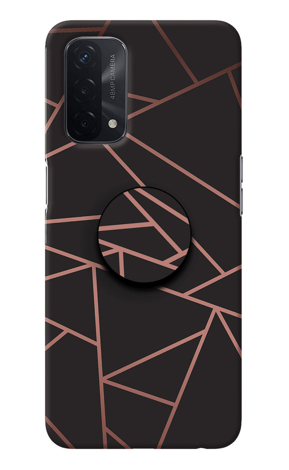 Geometric Pattern Oppo A74 5G Pop Case