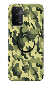 Camouflage Oppo A74 5G Pop Case