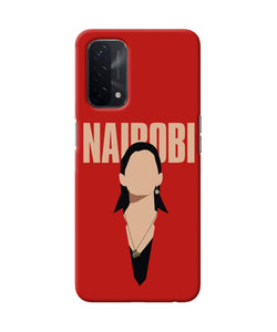 Nairobi Paint Money Heist Oppo A74 5G Back Cover