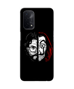 Money Heist Professor Mask Sketch Oppo A74 5G Back Cover