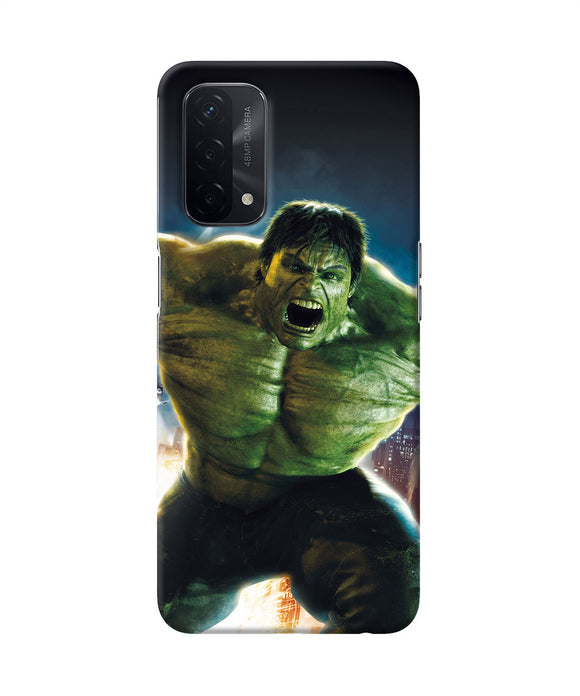 Hulk super hero Oppo A74 5G Back Cover
