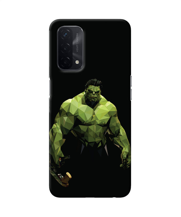 Abstract hulk buster Oppo A74 5G Back Cover