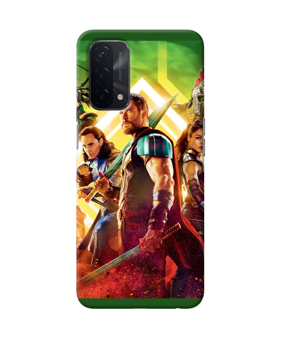 Avengers thor poster Oppo A74 5G Back Cover