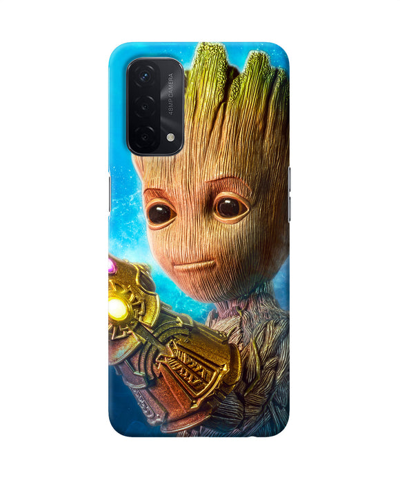 Groot vs thanos Oppo A74 5G Back Cover