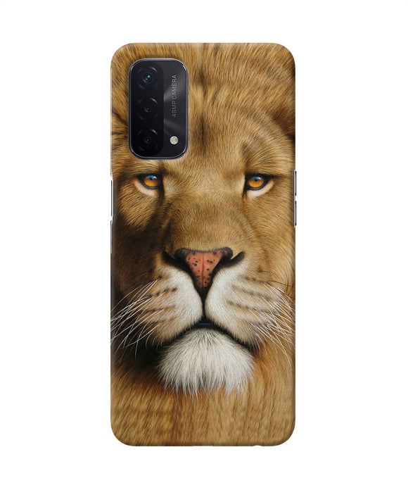 Nature lion poster Oppo A74 5G Back Cover